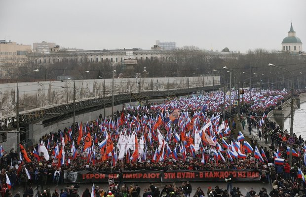 Марш в память о Борисе Немцове