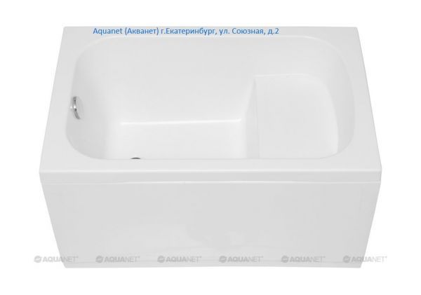 Ванна 110х70 акриловая Aquanet Seed