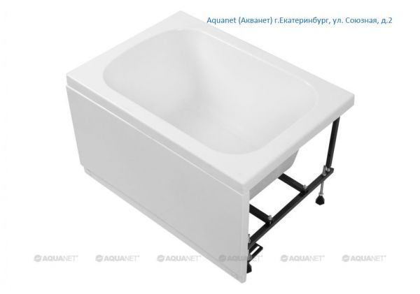 Ванна 100х70 акриловая Aquanet Seed